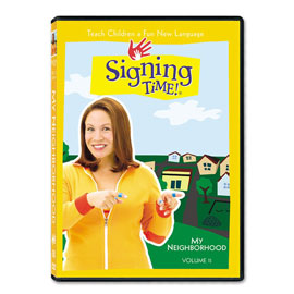 Series One Vol. 11: My Neighborhood - DVD ASL, Sign Language, Baby Sign Language, Kids ASL, Kids Sign Language, American Sign Language