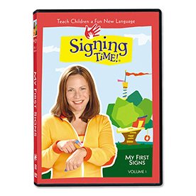 Series One Vol. 1: My First Signs (inc.  Spanish) - DVD  ASL, Sign Language, Baby Sign Language, Kids ASL, Kids Sign Language, American Sign Language