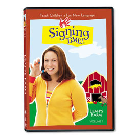 Series One Vol. 7: Leah's Farm - DVD ASL, Sign Language, Baby Sign Language, Kids ASL, Kids Sign Language, American Sign Language