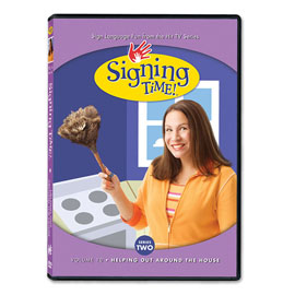 Series Two Vol. 10: Helping Out Around the House - DVD ASL, Sign Language, Baby Sign Language, Kids ASL, Kids Sign Language, American Sign Language