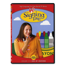Series Two Vol. 12: Box of Crayons - DVD ASL, Sign Language, Baby Sign Language, Kids ASL, Kids Sign Language, American Sign Language