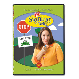 Series Two Vol. 13: Who Has the Frog? - DVD ASL, Sign Language, Baby Sign Language, Kids ASL, Kids Sign Language, American Sign Language