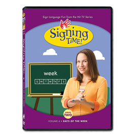 Series Two Vol. 6: Days of the Week - DVD ASL, Sign Language, Baby Sign Language, Kids ASL, Kids Sign Language, American Sign Language